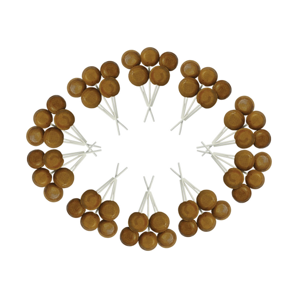 Dobsons Toffee Mega Lollies 50 Unwrapped Lollipops Bag British Gluten Free and Vegetarian Friendly Candy Lolly