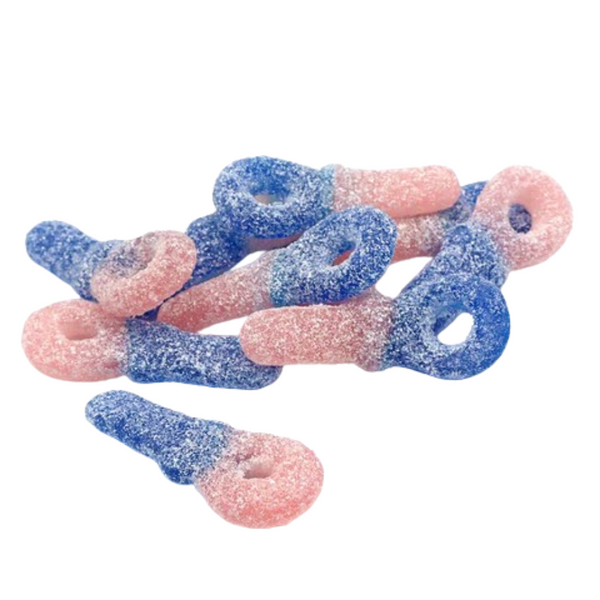 Zorba Online Tongue Painting Fizzy Bubblegum Dummies 100g Bag