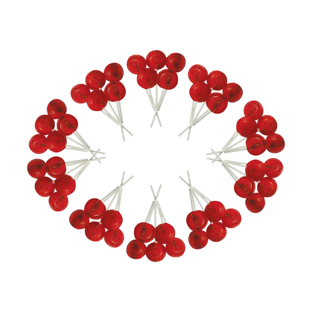 Dobsons Traffic Light Mega Lollies 50 Unwrapped Lollipops Bag British Gluten Free and Vegetarian Friendly Candy Lolly