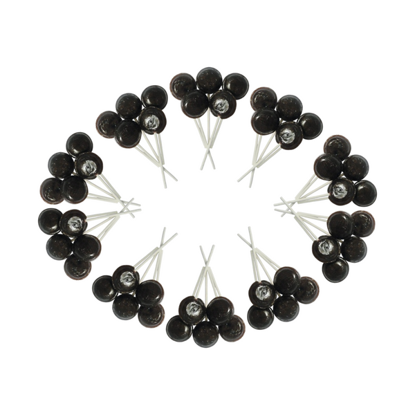 Dobsons Treacle Mega Lollies Made with Real Treacle and Natural Flavour and Colour 50 Unwrapped Lollipops Bag British Gluten Free and Vegetarian Friendly Candy Lolly