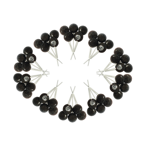 Dobsons Treacle Mega Lollies Made with Real Treacle and Natural Flavour and Colour 50 Unwrapped Lollipops Bag British Gluten Free and Vegetarian Friendly Candy Lolly