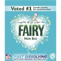 Fairy Non Bio Washing Powder 13 Washes 715g (Pack of 6)