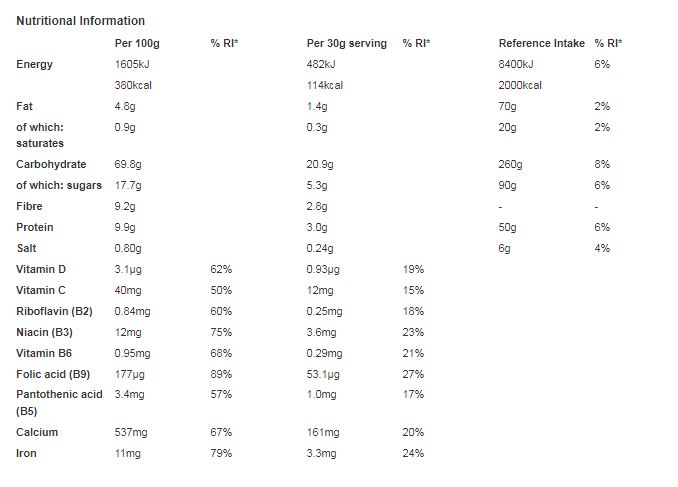 Cheerios Multigrain 390g (Pack of 6)