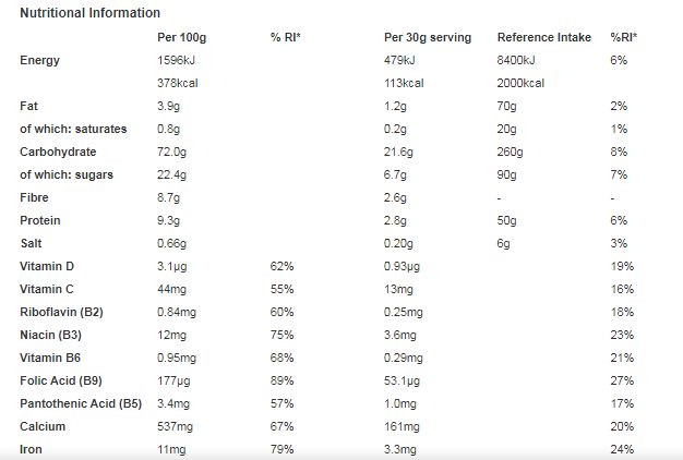 Cheerios Honey 370g (Pack of 6)