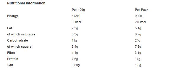 John West On The Go Mediterranean Tuna Pasta Salad 220g (Pack of 6)