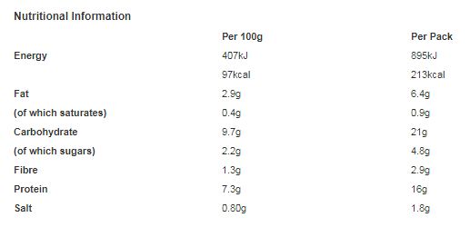 John West On the Go Italian Tuna Pasta Salad 220g (Pack of 6)