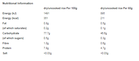 Tilda Pure Original Basmati 500g (Pack of 8)