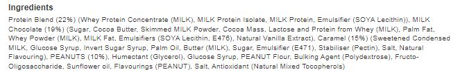 Snickers Protein Peanut & Caramel Milk Chocolate Bar 47g (Pack of 18)