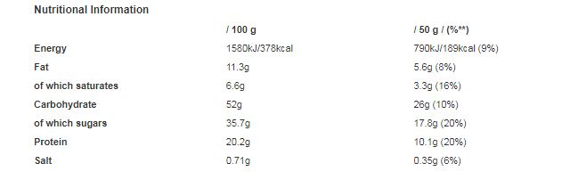 Mars Protein Caramel, Nougat & Milk Chocolate Snack Bar 50g (Pack of 18)