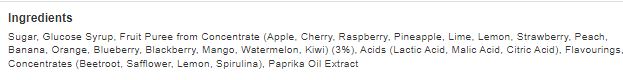 Chupa Chups 120 Fruit Lollipops 12g  (Pack of 720)