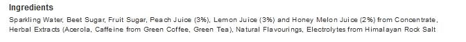 Tenzing Peach & Honey Melon 330ml x 12