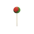 Dobsons Watermelon Mega Lollies 25 Unwrapped Lollipops Bag British Gluten Free and Vegetarian Friendly Candy Lolly
