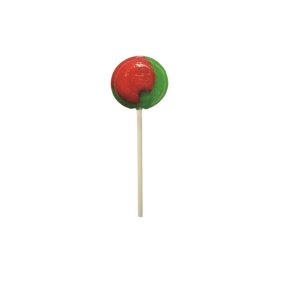 Dobsons Watermelon Mega Lollies 90 Unwrapped Lollipops Jar British Gluten Free and Vegetarian Friendly Candy Lolly