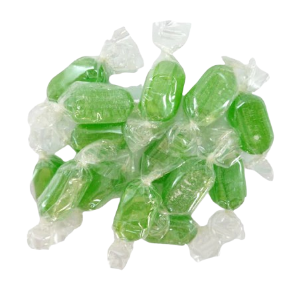 Zorba Online West Indian Limes Individually Wrapped Lime Flavour Hard Boiled Candy 250g Bag Classic British Sweets