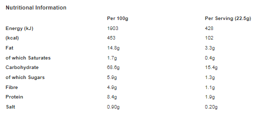 Jacob's Crinklys Salt & Vinegar Flavour 90g (Pack of 15)