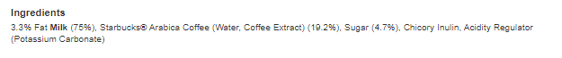 Starbucks Doubleshot Espresso Iced Coffee 200ml (Pack of 12)