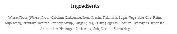 Bestin Ginger Rings 150g (Pack of 16)