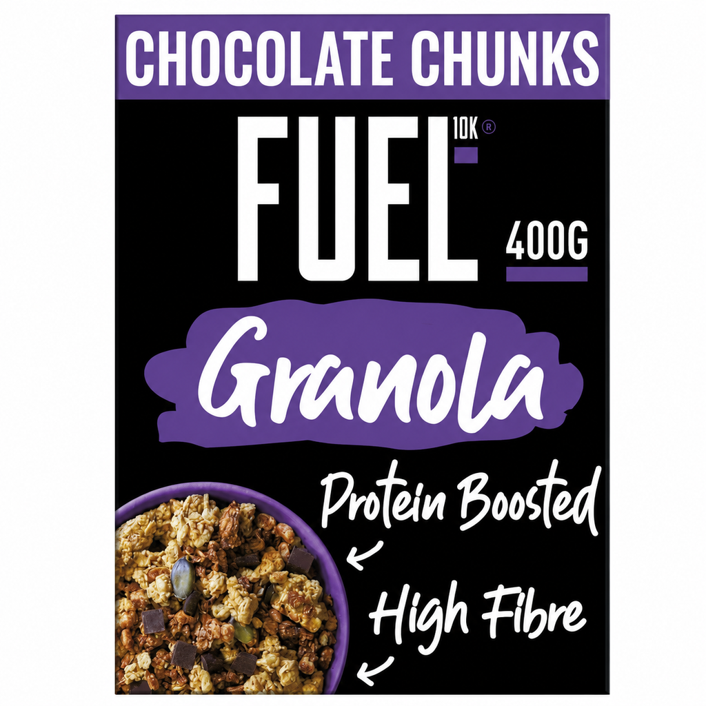 Fuel10K Chocolate Chunks Granola 400g (Pack of 6)