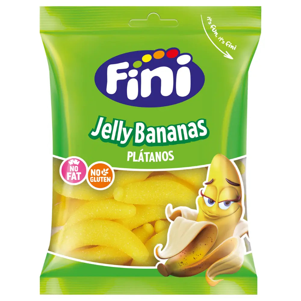 Fini Jelly Bananas Bag 75g (Pack of 12)