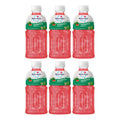 Mogu Mogu Watermelon Flavour Drink with Nata De Coco 320ml (Pack of 6)