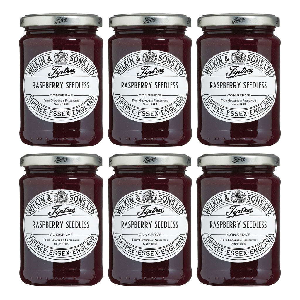 Wilkin & Sons Ltd Tiptree Raspberry Seedless Conserve 340g (Pack of 6)