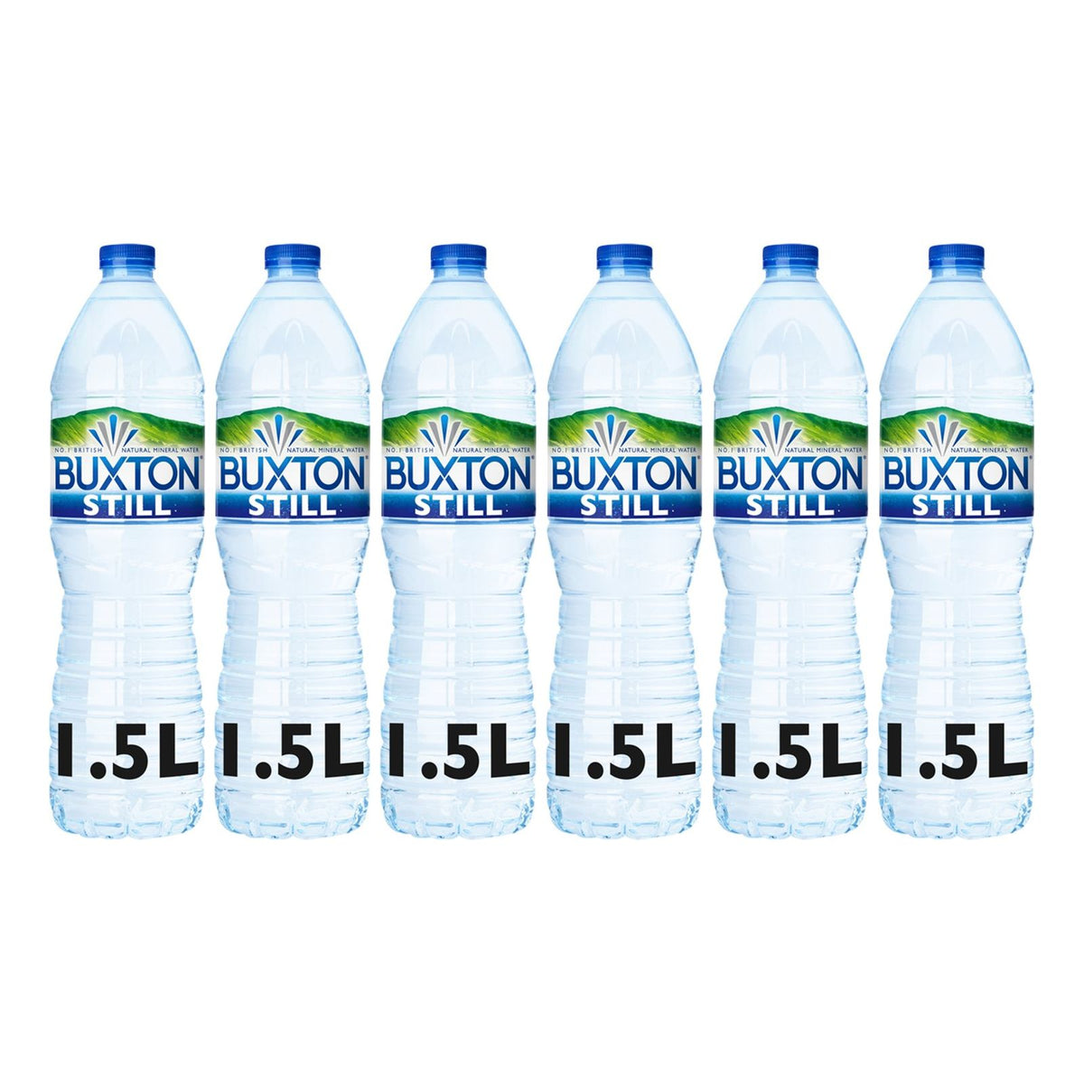 Buxton Still Natural Mineral Water 1.5L (Pack of 6)
