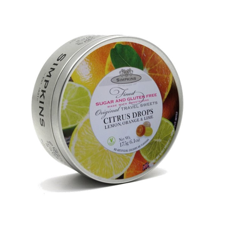 Sugar & Gluten Free Citrus Drops (Pack of 6)