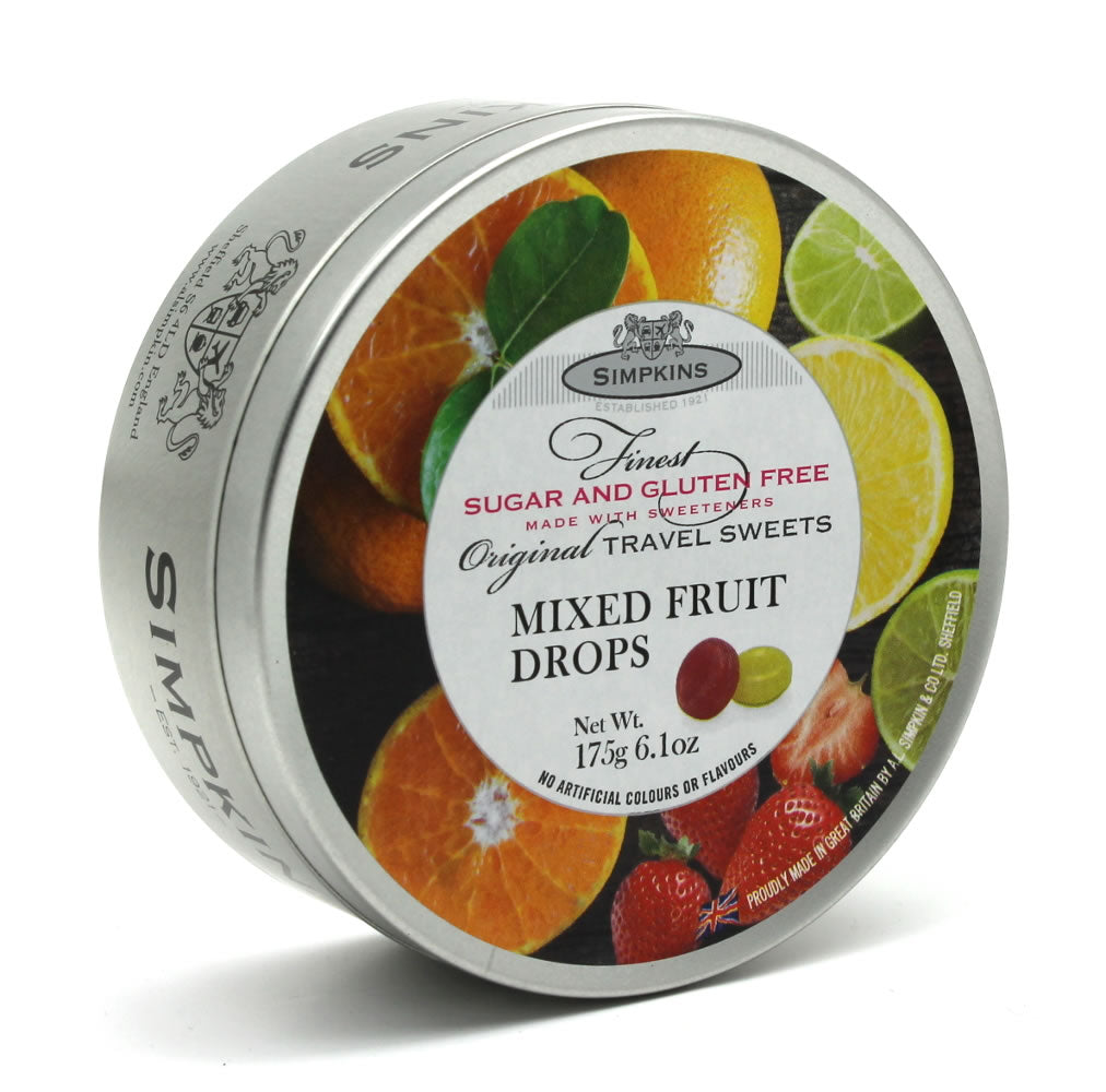 Sugar Free & Gluten Free Mixed Fruit Travel Sweets (Pack of 6)