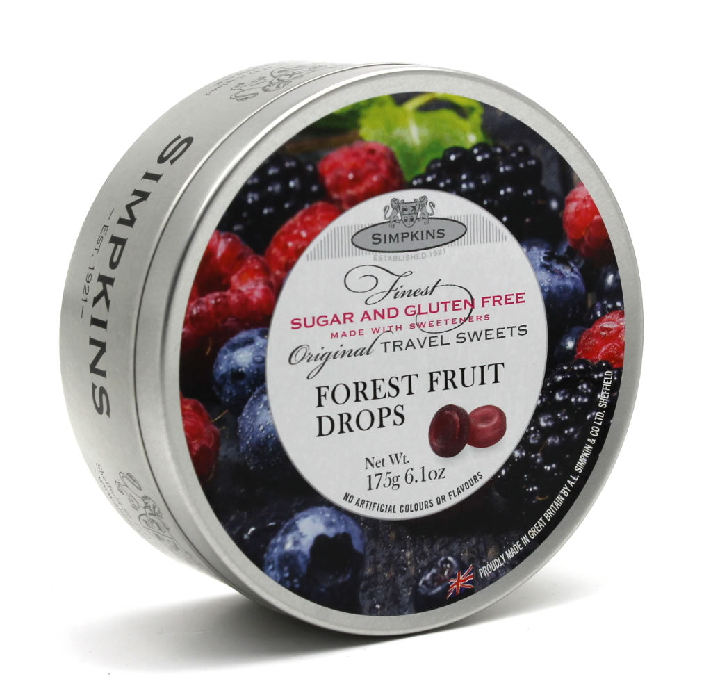 Sugar Free and Gluten Free Forest Fruit Drops (Pack of 6)