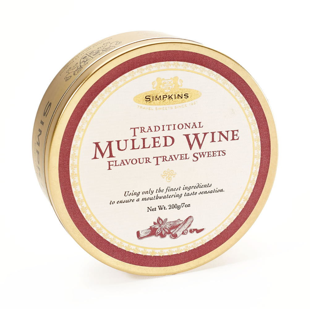 Classic Mulled Wine Flavour Travel Sweets (Pack of 6)