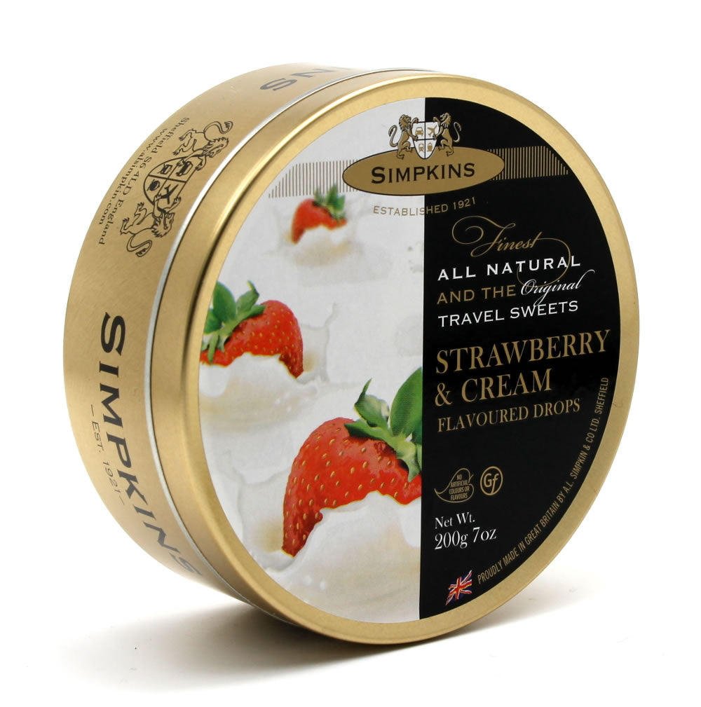 Simpkins Strawberry & Cream Travel Sweets