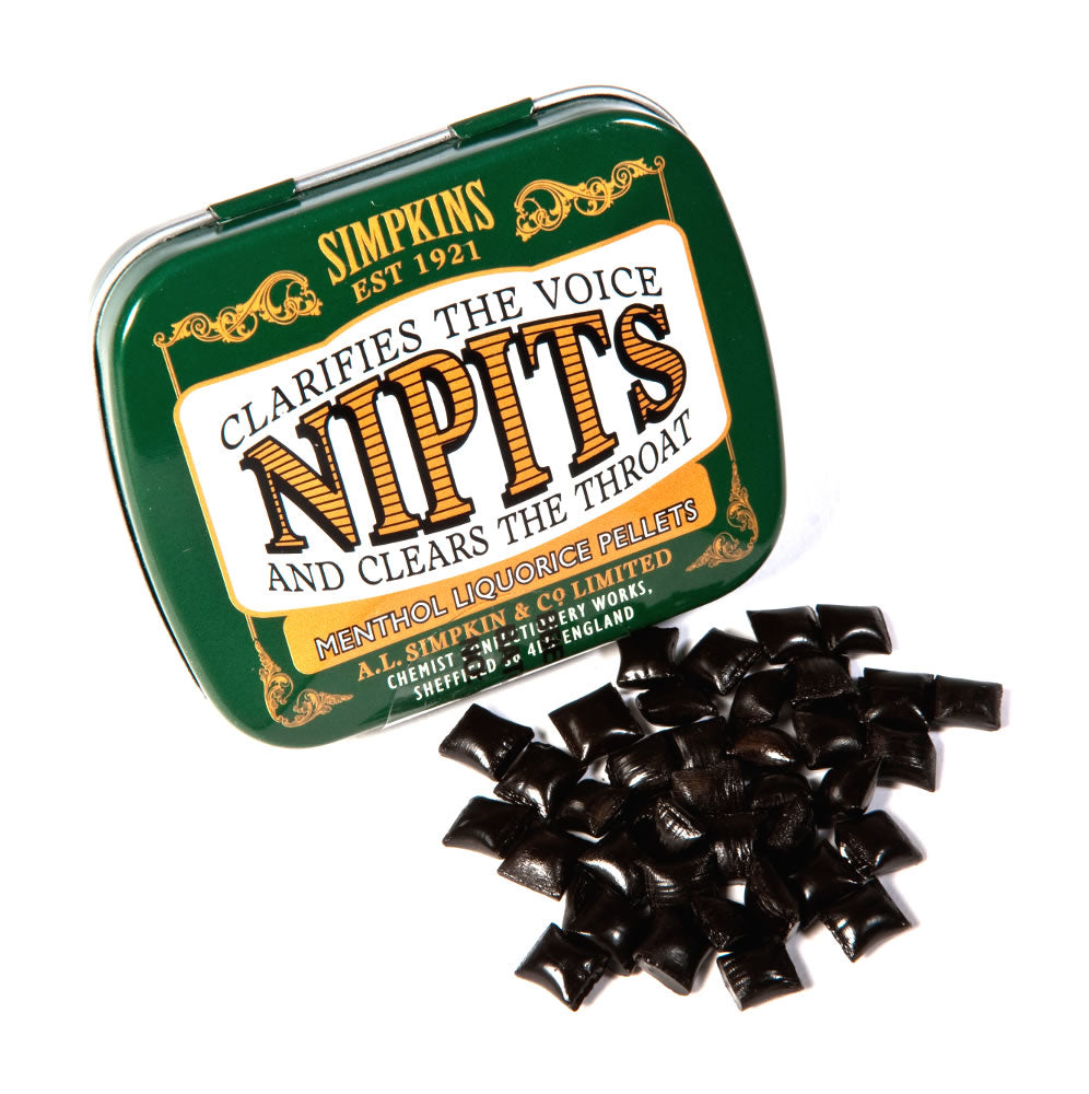 Nipits Menthol Liquorice Pellets