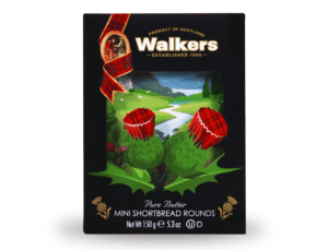 Walkers 3-D Mini Shortbread Rounds 150g (Pack of 10)