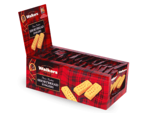 Walkers Shortbread Fingers 2’s DISPLAY BOX 40g (Pack of 24)