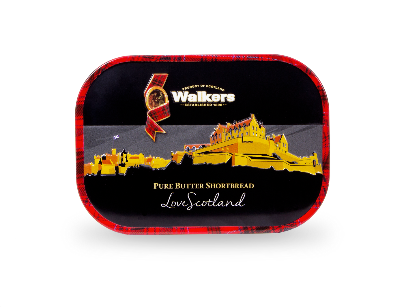 Walkers Edinburgh Castle Keepsake Tin 130g (Pack of 12)
