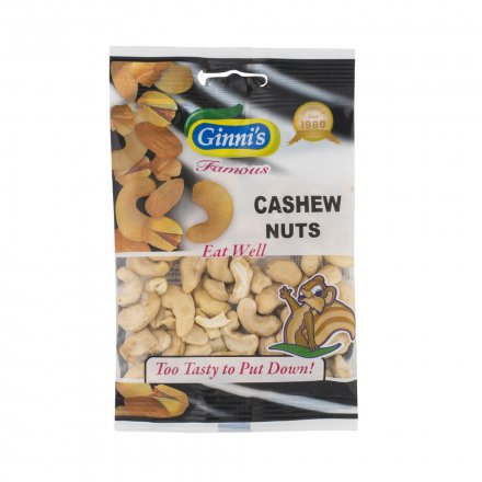 Ginnis Cashew Nuts 55g (Pack of 10)