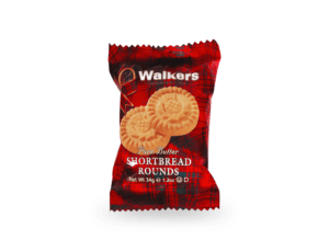 Walkers Snack Pack Shortbread Round 2’s CASE 34g (Pack of 120)
