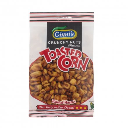 Ginni Toasted Corn 130g (Pack of 10)