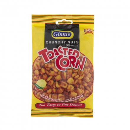 Ginni Toasted Corn Chilli 130g (Pack of 10)