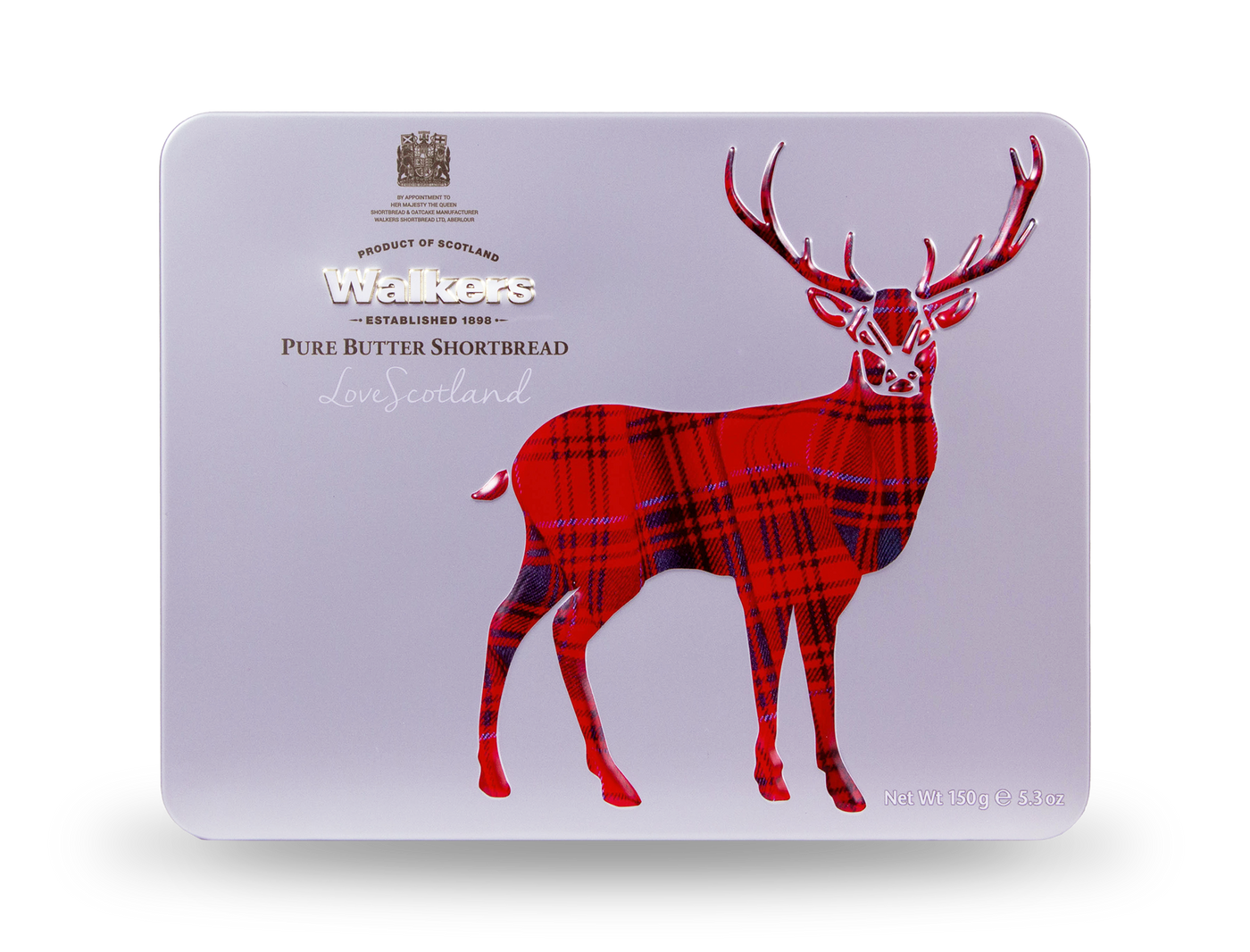 Walkers Stag Icon Tin 150g (Pack of 12)