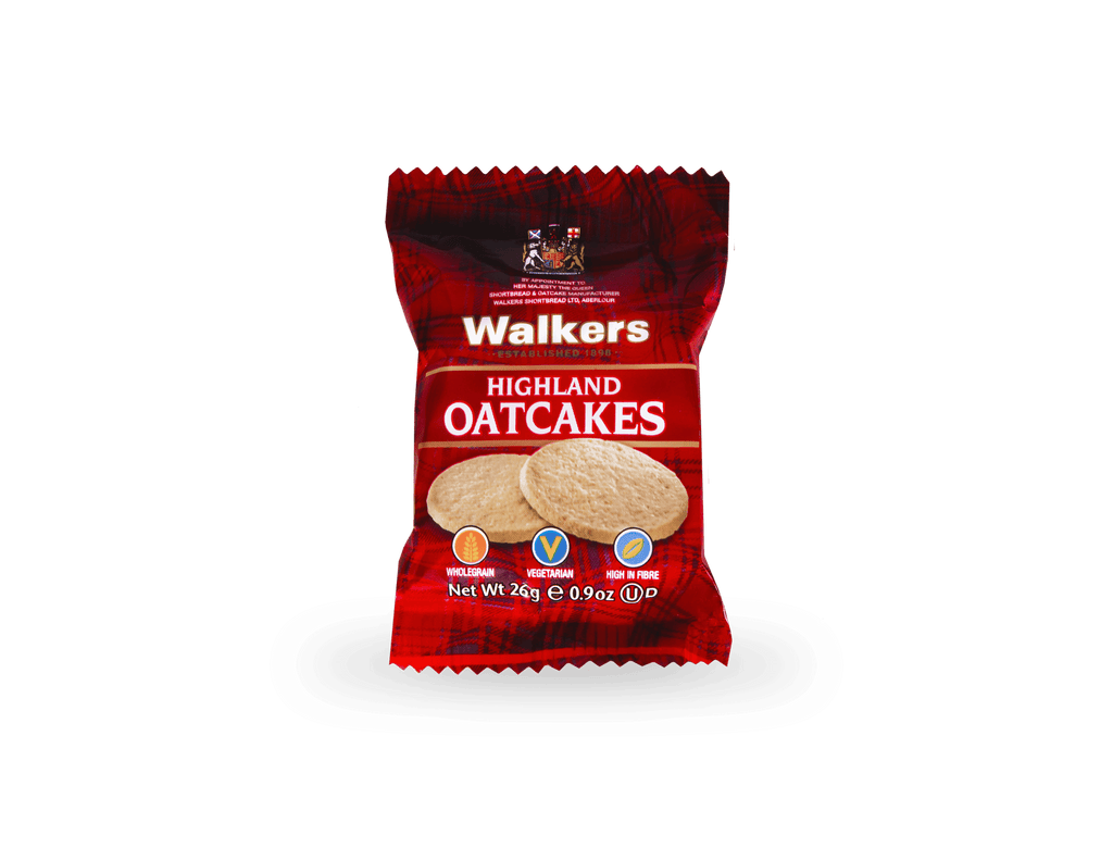 Walkers Highland Oatcakes 3’s 26g (Pack of 120)