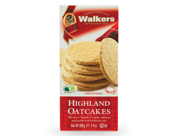 Walkers Highland Oatcakes 280g (Pack of 12)