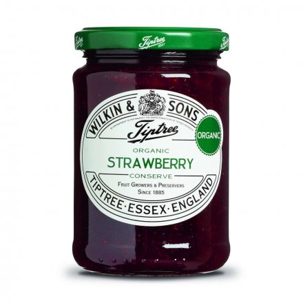 Tiptree Organic Strawberry Conserve 340g (Pack of 6)