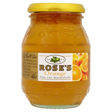 Rose's Orange Fine Cut Marmalade 454g (Pack of 6)