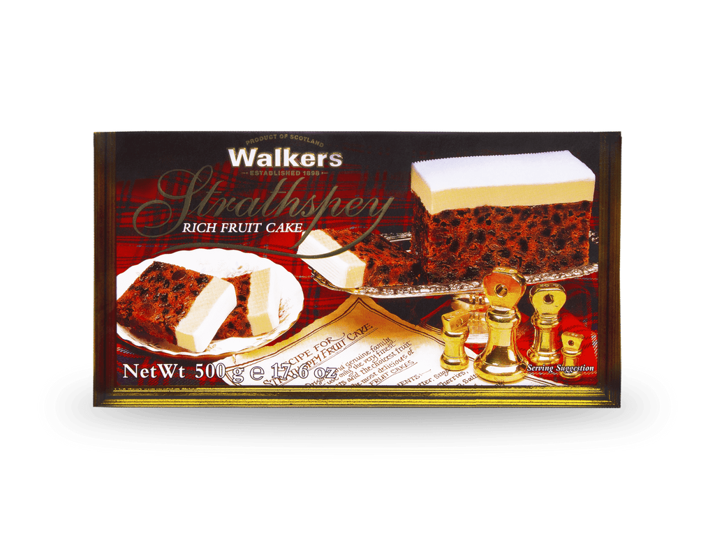 Walkers Strathspey Rich Fruit Cake 500g (Pack of 6)