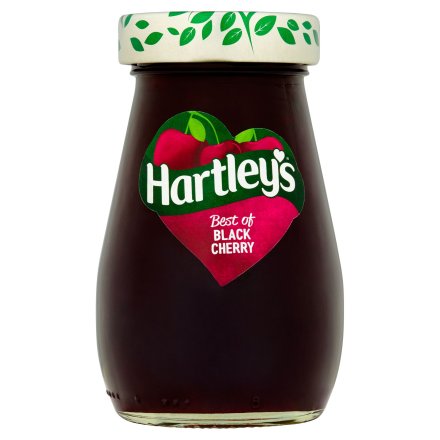 Hartley's Best Black Cherry Jam 340g (Pack of 6)