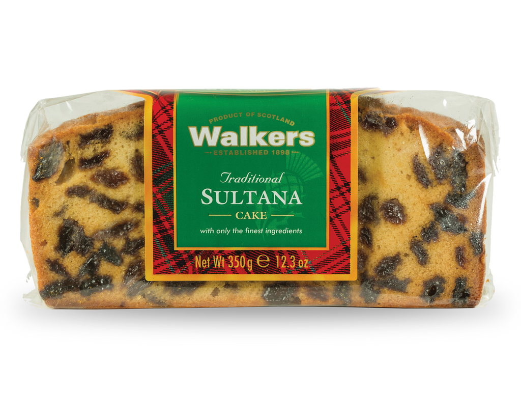 Walkers Sultana Slab Cake 350g (Pack of 12)