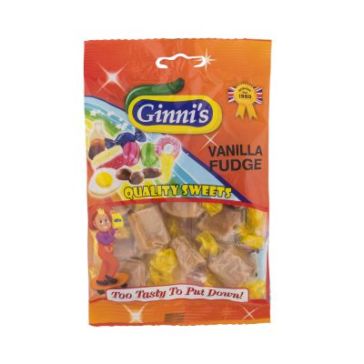 Ginni Fudge Vanilla 120g (Pack of 10)