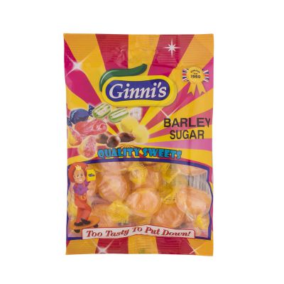 Ginni Barley Sugar 120g (Pack of 10)