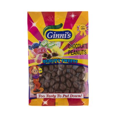 Ginni Choc/Peanuts 90g (Pack of 10)